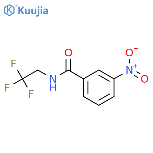 3-Nitro-N-(2,2,2-trifluoroethyl)benzamide structure