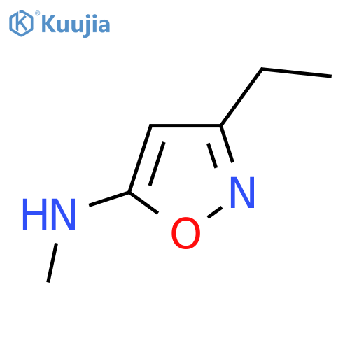 3-ethyl-N-methyl-1,2-oxazol-5-amine structure