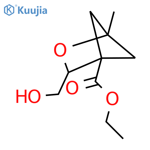 ethyl 3-(hydroxymethyl)-1-methyl-2-oxabicyclo2.1.1hexane-4-carboxylate structure