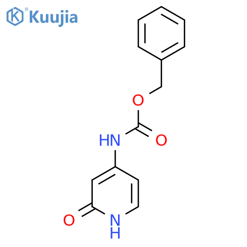 benzyl N-(2-oxo-1,2-dihydropyridin-4-yl)carbamate structure