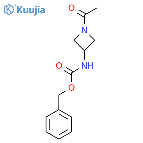 benzyl N-(1-acetylazetidin-3-yl)carbamate structure