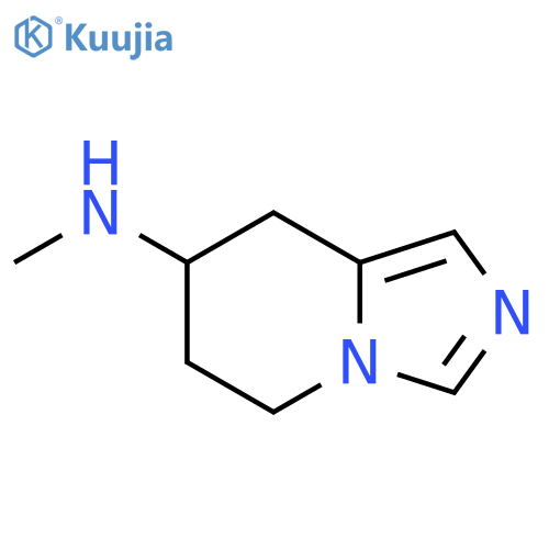 5,6,7,8-Tetrahydro-N-methylimidazo[1,5-a]pyridin-7-amine structure