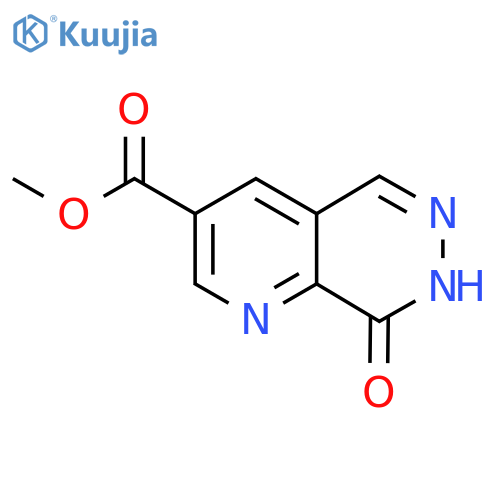 methyl 8-oxo-7H,8H-pyrido2,3-dpyridazine-3-carboxylate structure