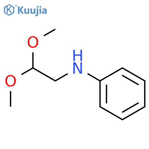 N-(2,2-dimethoxyethyl)aniline structure