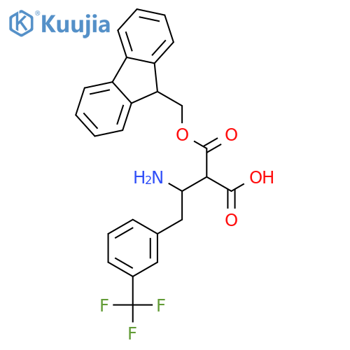 Fmoc-(R)-3-Amino-4-(3-trifluoromethyl-phenyl)-butyric acid structure