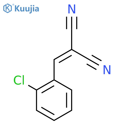 2-Chlorobenzylidenemalononitrile structure