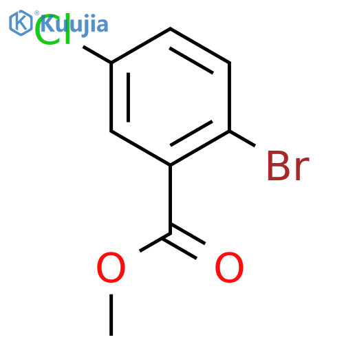Methyl 2-Bromo-5-chlorobenzoate structure