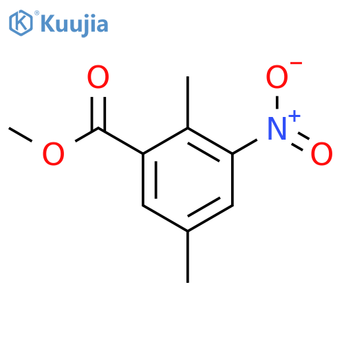 methyl 2,5-dimethyl-3-nitrobenzoate structure