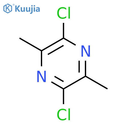 2,5-dichloro-3,6-dimethylpyrazine structure