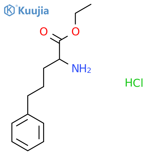 ethyl 2-amino-5-phenylpentanoate structure