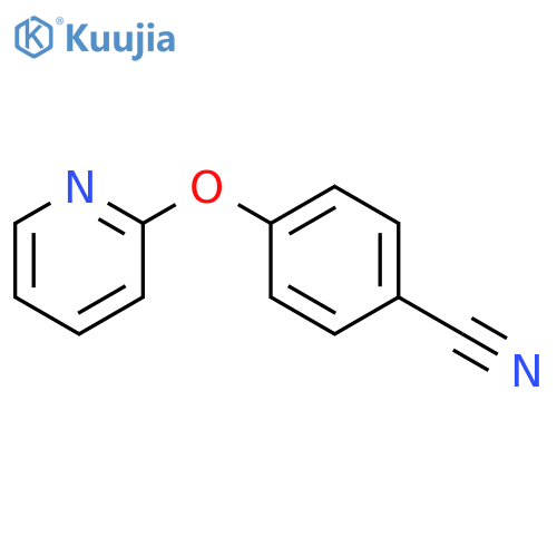 4-(Pyridin-2-yloxy)benzonitrile structure