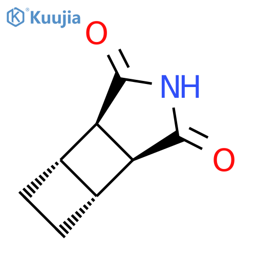 (1S,2R,5S,6R)-8-azatricyclo[4.3.0.02,5]nonane-7,9-dione structure