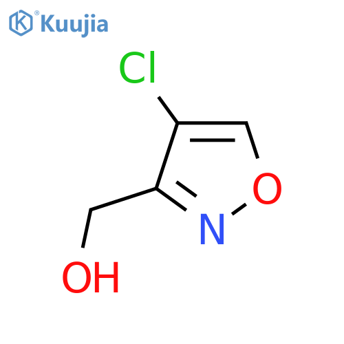 (4-Chloro-1,2-oxazol-3-yl)methanol structure