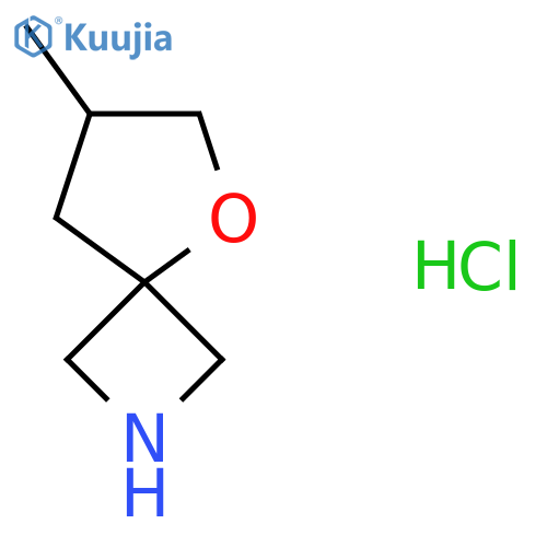 7-methyl-5-oxa-2-azaspiro3.4octane hydrochloride structure