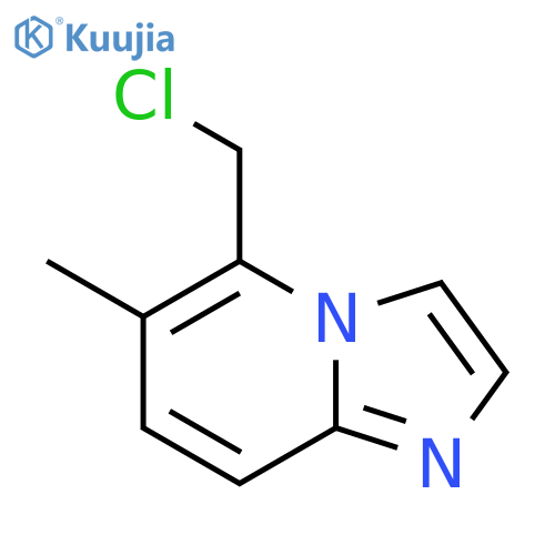 5-(chloromethyl)-6-methylimidazo1,2-apyridine structure