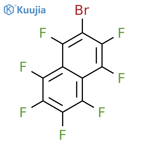 2-Bromoheptafluoronaphthalene structure