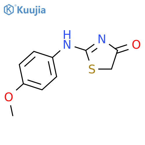 2-(4-Methoxy-phenylamino)-thiazol-4-one structure