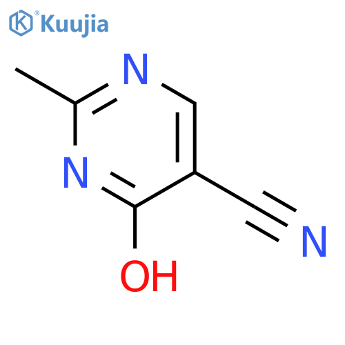 2-methyl-6-oxo-1H-pyrimidine-5-carbonitrile structure