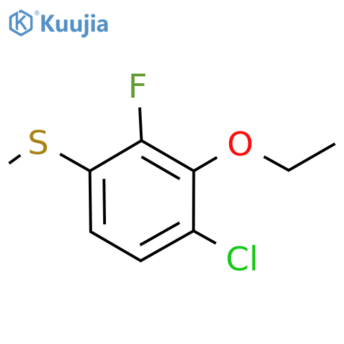 (4-Chloro-3-ethoxy-2-fluorophenyl)(methyl)sulfane structure