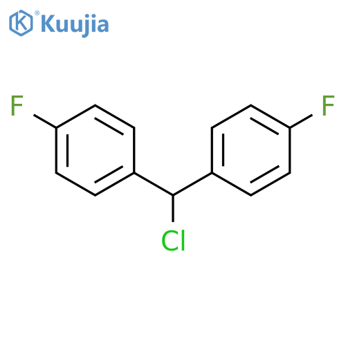 Chlorobis(4-fluorophenyl)methane structure