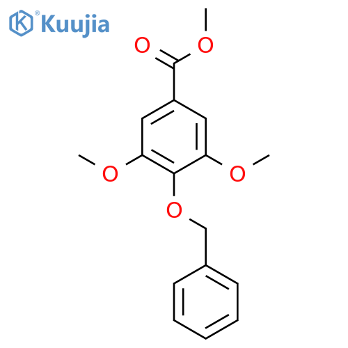Methyl 4-(benzyloxy)-3,5-dimethoxybenzoate structure