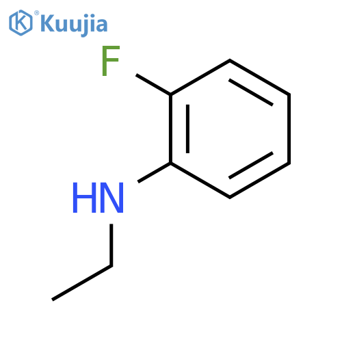 N-Ethyl-2-fluoroaniline structure