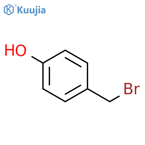 4-(Bromomethyl)phenol structure