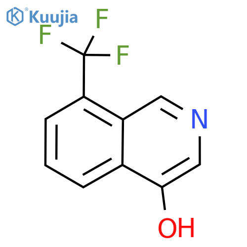 8-(Trifluoromethyl)isoquinolin-4-ol structure