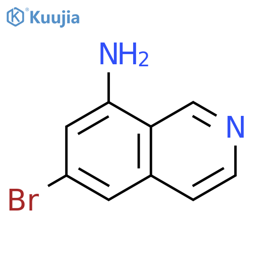 6-Bromoisoquinolin-8-amine structure