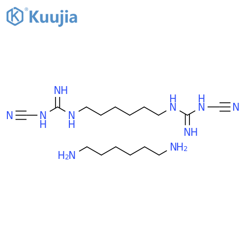 Poly(hexamethylenebicyanoguanide-hexamethylenediamine) Hydrochloride(Technical Grade) structure