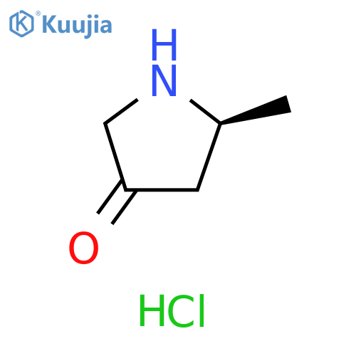 (S)-5-Methylpyrrolidin-3-one hydrochloride structure