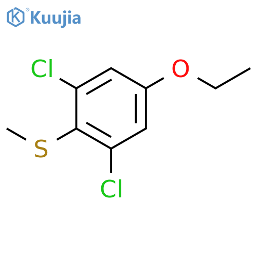 (2,6-Dichloro-4-ethoxyphenyl)(methyl)sulfane structure