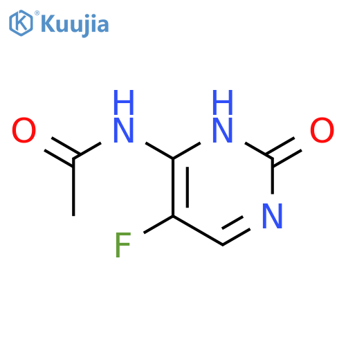 Acetamide,N-(5-fluoro-2,3-dihydro-2-oxo-4-pyrimidinyl)- structure