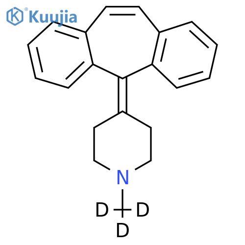 Cyproheptadine-d3 structure