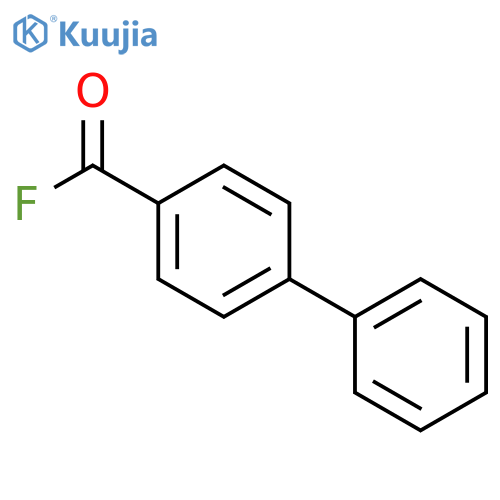 [1,1'-Biphenyl]-4-carbonyl fluoride structure