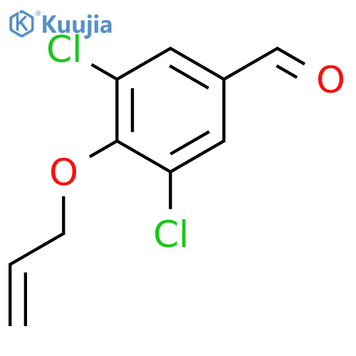 4-(Allyloxy)-3,5-dichlorobenzaldehyde structure