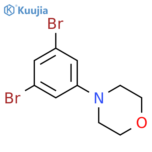 4-(3,5-Dibromophenyl)morpholine structure