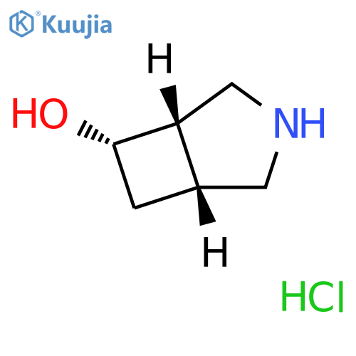 (1S,5R,6R)-rel-3-Aza-bicyclo[3.2.0]heptan-6-ol hydrochloride structure