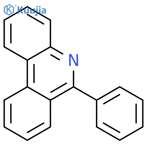 Phenanthridine,6-phenyl- structure