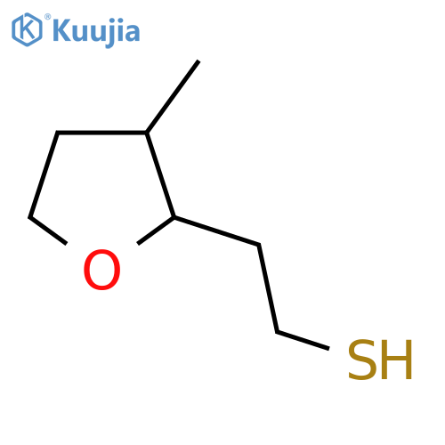 2-(3-Methyloxolan-2-yl)ethane-1-thiol structure