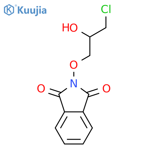 (S)-2-(3-Chloro-2-hydroxypropoxy)isoindoline-1,3-dione structure