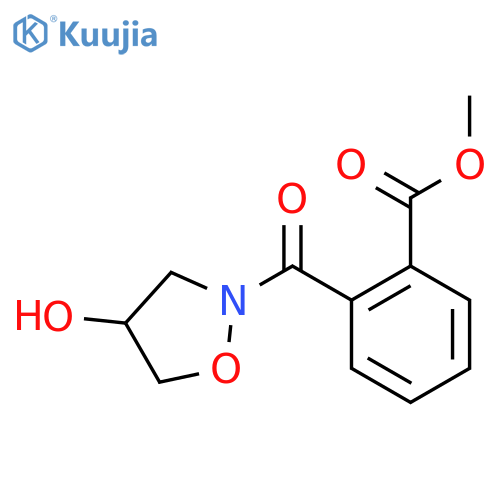 Methyl (S)-2-(4-Hydroxyisoxazolidine-2-carbonyl)benzoate structure
