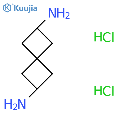 spiro[3.3]heptane-2,6-diamine dihydrochloride structure