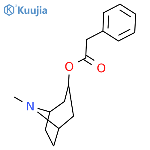 3beta-phenylacetoxytropane structure