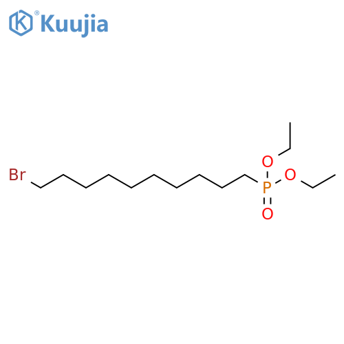 diethyl 10-bromodecylphosphonate structure