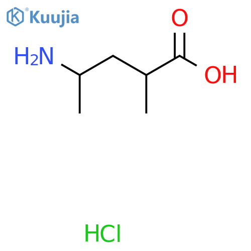 Leucinic acid hydrochloride structure