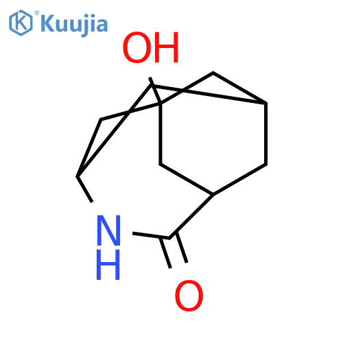1-hydroxy-4-azatricyclo4.3.1.1,3,8undecan-5-one structure