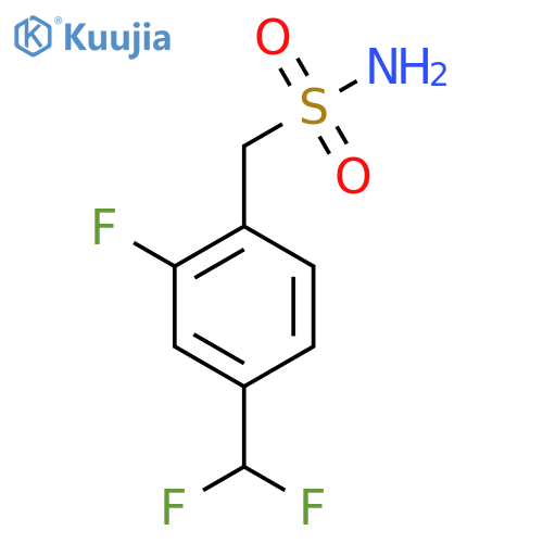 (4-(Difluoromethyl)-2-fluorophenyl)methanesulfonamide structure