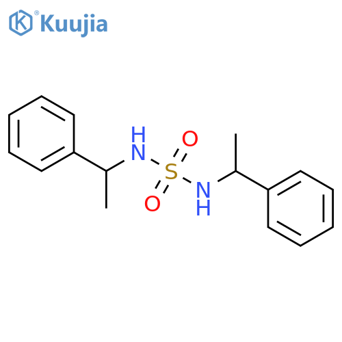 Sulfamide,N,N'-bis[(1S)-1-phenylethyl]- structure