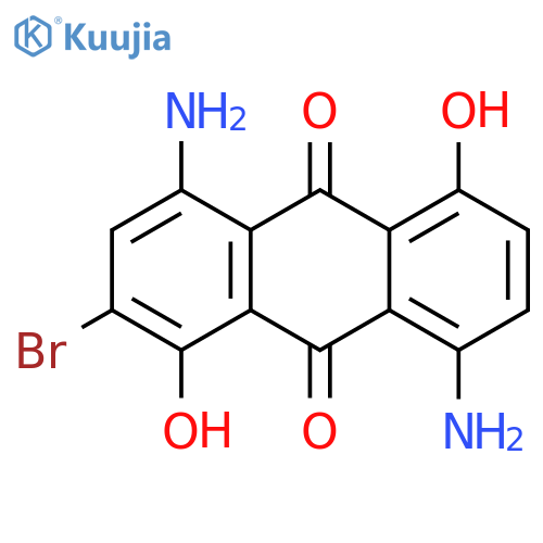 9,10-Anthracenedione,4,8-diamino-2-bromo-1,5-dihydroxy- structure